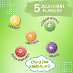 Assorted Sweet Skittles Fruit Flavoured Sharing Pouch - Skittles Wild Berry & Tropical, Fruits Giants & Crazy Sours (4 Packs)