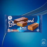 Chocolate Wafer Bar Bundle | BlueRiband Milk Chocolate Wafer Bars – 6 x 18g | Classic Crispy Wafers Coated in Smooth Milk Chocolate | 92 Calories Per Bar, 108g Total, Pack of 3