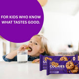 Milk Chocolate Chip Cookies Bundle – Soft & Chewy, Chocolatey Snack Pack 135g – Delicious Dessert Treats, Ideal for Sharing or Gifting, Pack of 3