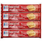 Hills Digestive Vanilla flavoured Cream Sandwich Biscuits 150g (Pack of 4)