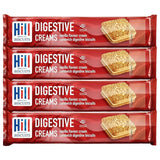 Hills Digestive Vanilla flavoured Cream Sandwich Biscuits 150g (Pack of 4)