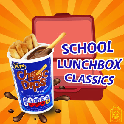 Chocolate Dipping Mini Bundle - Chocolate Dips 3x28g & Milk Dips 3x28g - Melted Milk & Chocolate with Biscuit Sticks