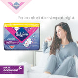 Maxi Goodnight Comfort & Security with Wings, Pack of 4x10 (40 Pads)