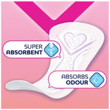 Bodyform Extra Protection 24 Long Super Absorbent Liners Case of 4