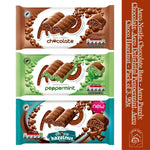 Chocolate Bars - Chocolate, Delightful Peppermint, Choco Hazelnut - Pack of 3, 90g