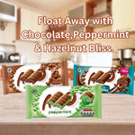 Chocolate Bars - Chocolate, Delightful Peppermint, Choco Hazelnut - Pack of 3, 90g