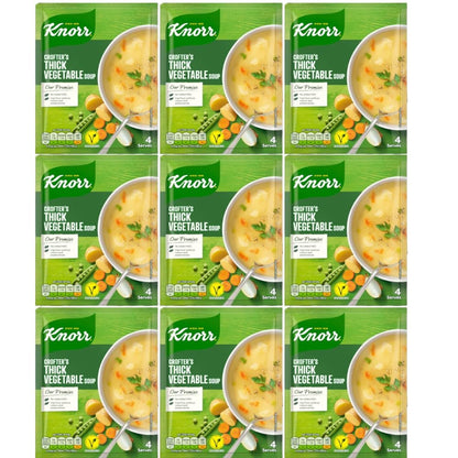 Knorr Crofter's Thick Vegetable Soup - 9 x 75g