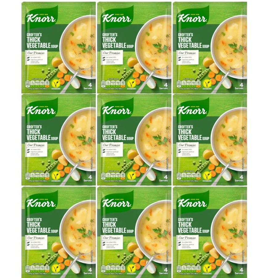Knorr Crofter's Thick Vegetable Soup - 9 x 75g