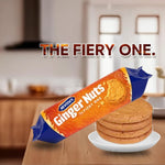 McVities' Fiery Ginger Nuts Cookies, 250g & Fruity Shortcake Biscuits, 200g (Pack of 4)
