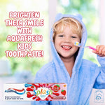 Kids Toothpaste Splash 50ml | Cavity Protection for Ages 3-8, Enamel Strengthening, Gentle Formula with Fun Flavor (Pack of 3)