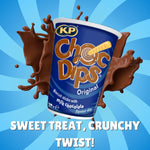 KP Choc Dips Original 24g, Pack of 2, Case of 3 (6 x 24g)