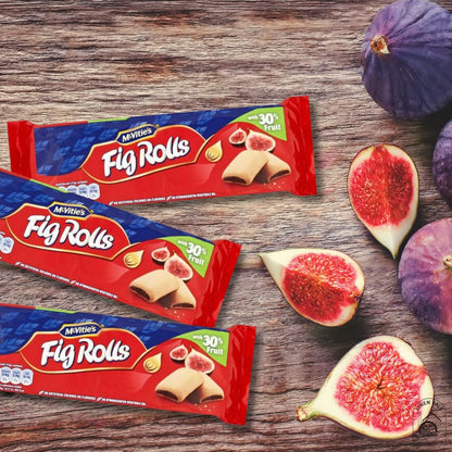 McVities Fruit Fig Rolls Biscuits Pack of 3, 200g