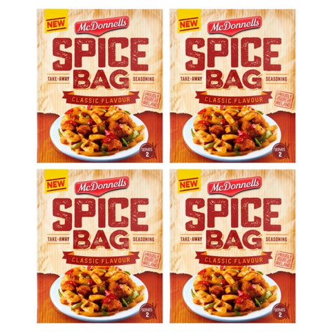 McDonnells Take-Away Seasoning Mix Classic Spice Flavour Sachet (2 Serves) 40g x Pack of 4