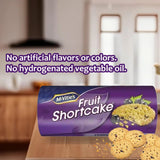 McVities' Fiery Ginger Nuts Cookies, 250g & Fruity Shortcake Biscuits, 200g (Pack of 4)