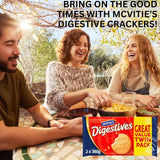 Mcvities Digestives The Original Cracker Biscuit Twin Pack of 360g (Pack of 2)
