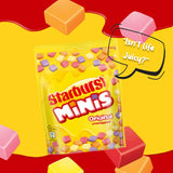 Starburst Minis Fruit Flavoured Pouch Bag, Pack of 3 x 137g