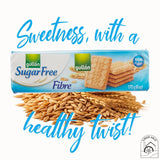 Gullon Sugar-Free Fibre Biscuit Vegetarian Pack of 3, 170g