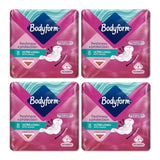 Bodyform Freshness & Protection Ultra Long Sanitary Towels 8 Pads (Pack of 4)