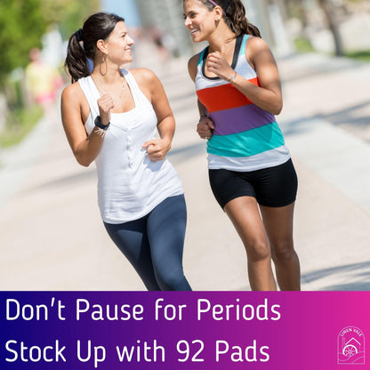 Always Dailies Large Pantyliners, 2 Packs of 46, 92 in Total, Up to 100% Odor Control, Daily Freshness, Feminine Hygiene Protection, Enhanced Absorbency, Comfort Inlay, Stay Fresh Throughout The Day