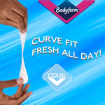 Bodyform Dailies Fresh Extra Long 24 Sanitary Panty Liners (Pack of 3)