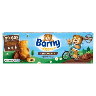 Barny Chocolate Soft Baked Bears 5 Pack 125gm