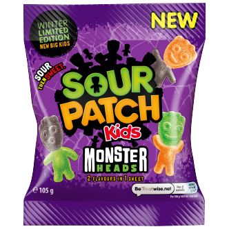 Sour Patch Kids Monster Heads 105g