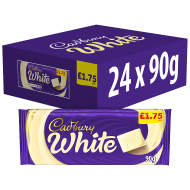 Cadbury White Chocolate Bar 90g