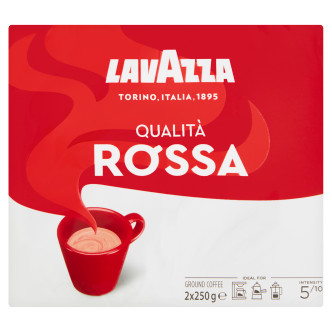 Lavazza Qualità Rossa Ground Coffee Twin Pack