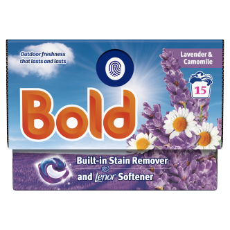 Bold All-in-1 Pods Lavender 15 Pack | Washing Pods & Liquid