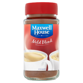 Maxwell House Mild Instant Coffee Powder 200g