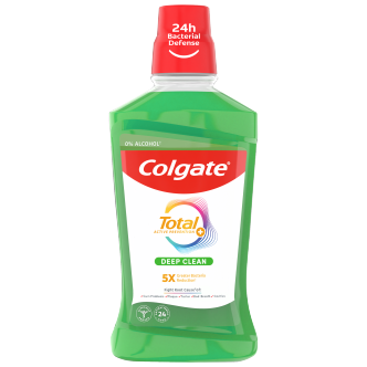 Colgate Total Spearmint Mouthwash 500ml | Alcohol Free Mouthwash