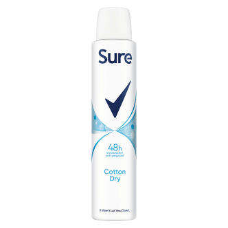 Sure Women Cotton Anti-Perspirant 200ml | Deodorant