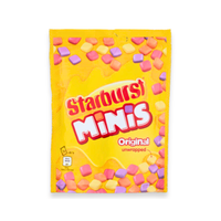 Starburst Minis Fruit-Flavoured Candy Pouches – Pack of 3 (137g)