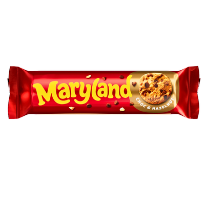 Maryland Chocolate Chip Cookie Bundle Pack - Maryland Chocolate Chip & Hazelnut 200g x Pack of 4