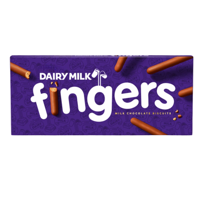 Cadbury Dairy Milk Fingers 3 Pack 114g