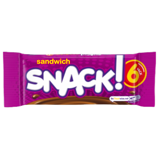 [new]Chocolate Sandwich Cookies Snack Pack – 18 Individually Wrapped Treats (3 x 6 Packs) – Cream-Filled Biscuits, On-the-Go Snacks