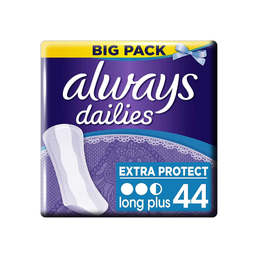 Always Dailies Extra Long Protect Plus Liners