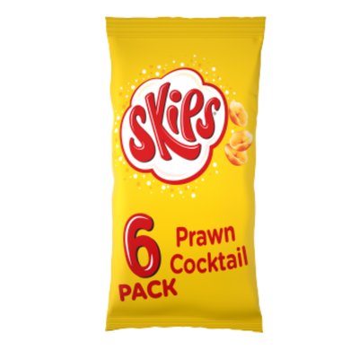 KP Skips Prawn Cocktail Pack of 3 (6x13.1g)