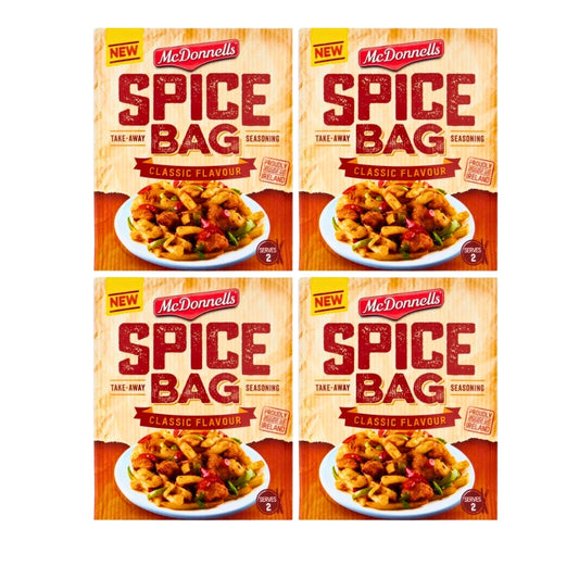 McDonnells Take-Away Classic Spice Seasoning Mix – 40g Sachets (Pack of 4)
