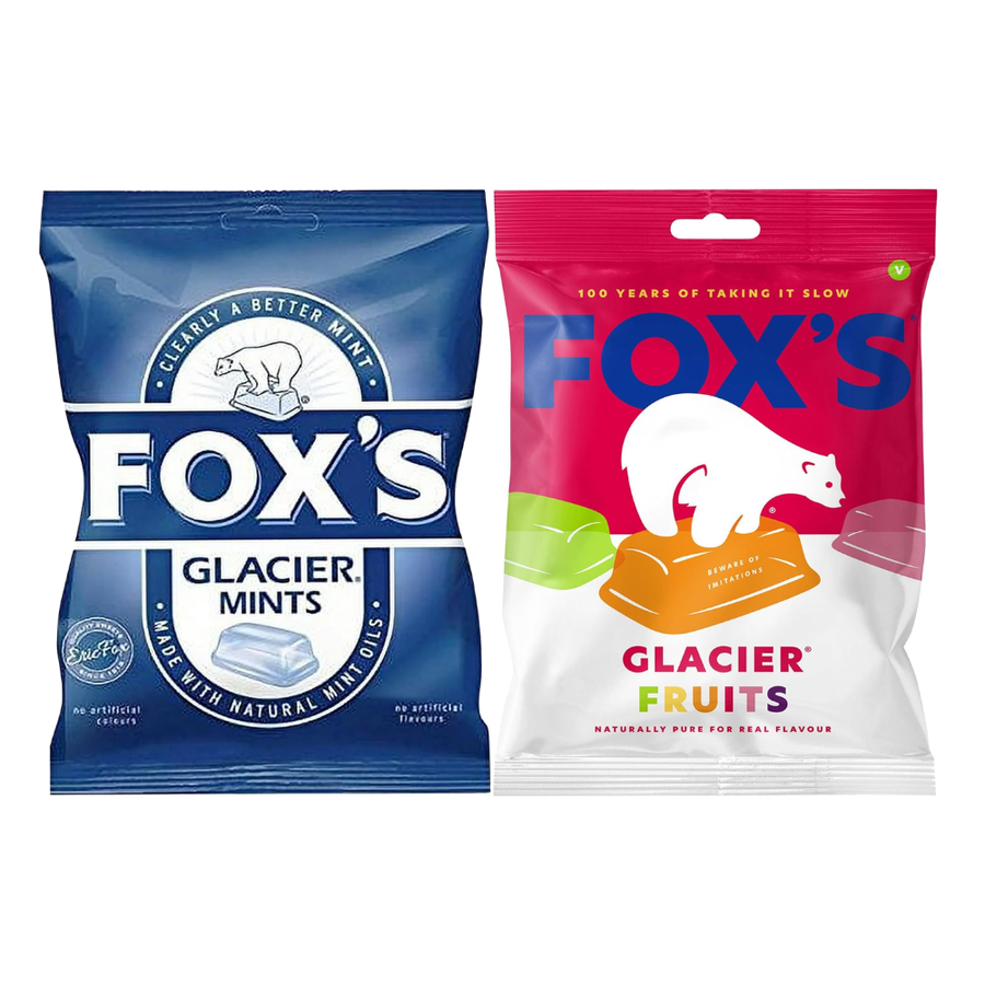 Fox's Glacier Fruits & Mints 6 Pack 100g