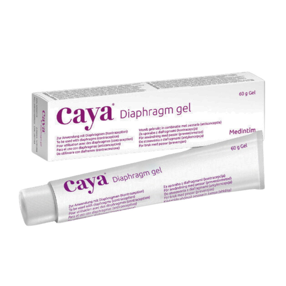 CAYA Contoured Diaphragm with 60g CAYA Diaphragm Gel
