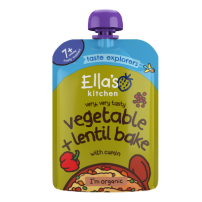 Ella's Kitchen Stage 2 Vegetable Bake 130g