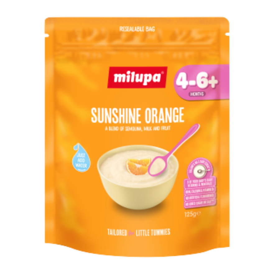 Milupa Sunshine Orange Baby Cereal 125g