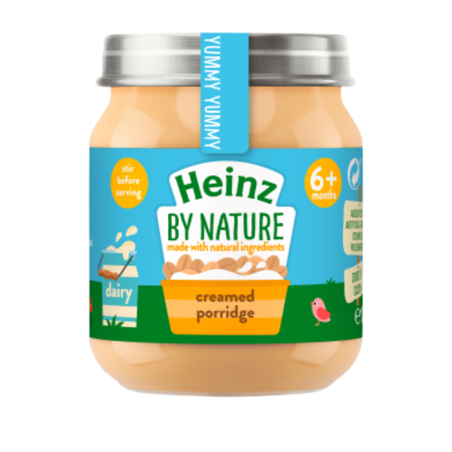 Heinz Creamed Porridge Baby Jar 120g