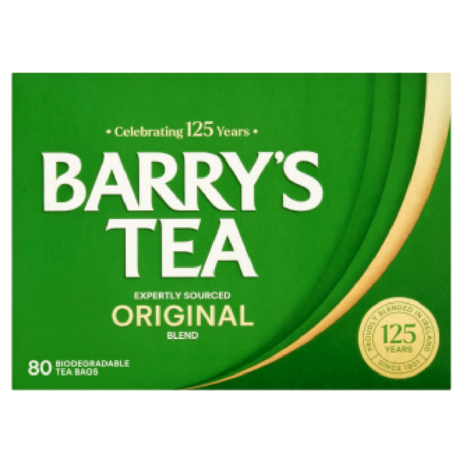 Barry's Tea Green Label Original Blend Tea Bags