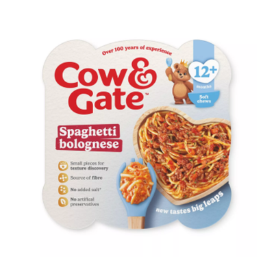 Cow & Gate Spaghetti Bolognese Plate 230g
