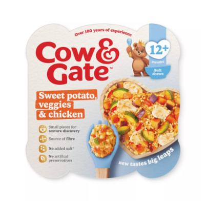 Cow & Gate Sweet Potato, Veg & Chicken Plate 230g