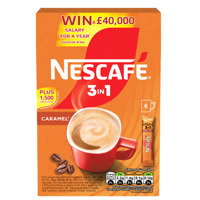 Nescafé Caramel Latte Sachets