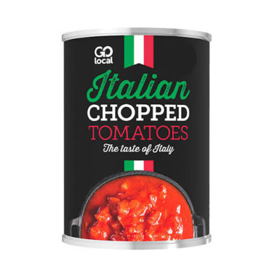 Go Local Chopped Tomatoes 400g | Tinned Chopped Tomatoes