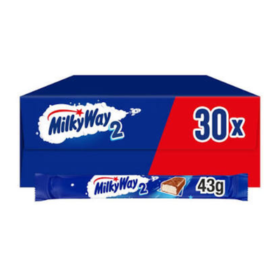 Milky Way Chocolate Twin Bar 43g
